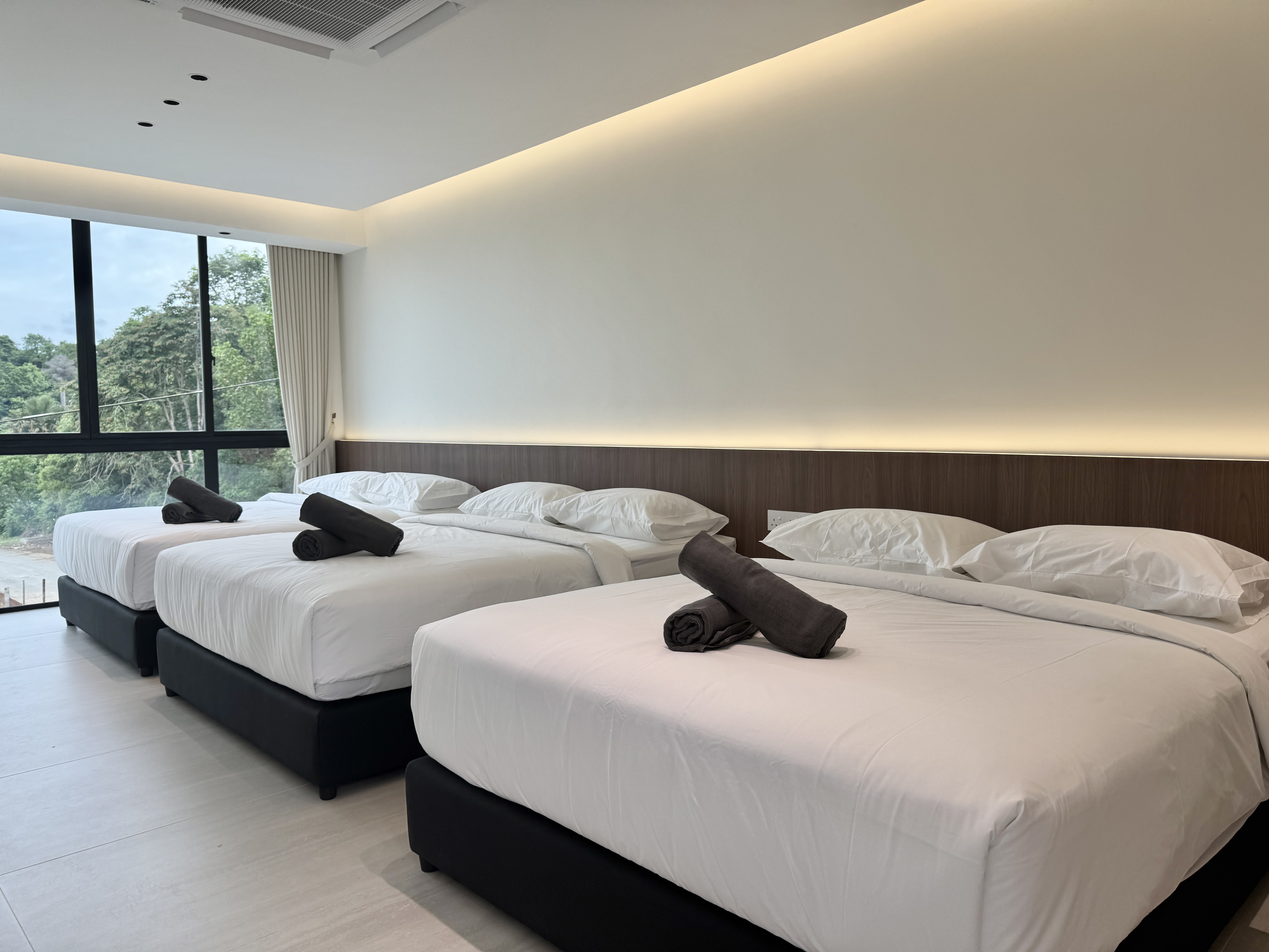 Premium villa bedroom in Langkawi managed by BNB Management